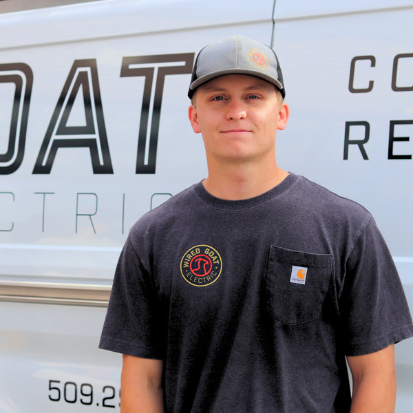 Grant, Apprentice Electrician at Wired Goat Electric